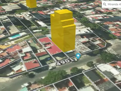 VENTA LOTE TERRENO  MIRANDA 4900 MONTECASTRO CABA