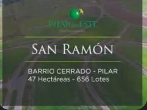 MMC. Hermoso lote oportunidad en Barrio San Ramón, Pilar