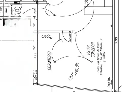 Depto Tipo Casa en Venta de 1 dormitorio