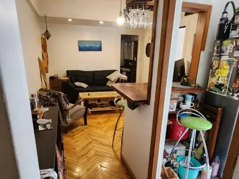 Departamento 2 ambientes con 1 baño
