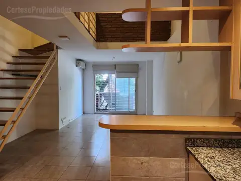 Departamento 2 ambientes con 1 baño