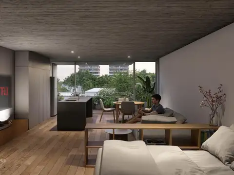Departamento en Venta de Monoambiente