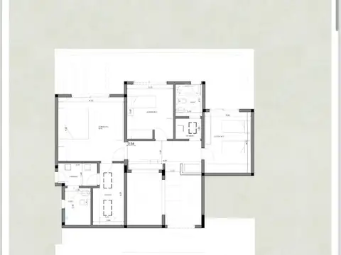 Casa 4 ambientes con 3 baños