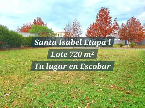 Terreno en Venta en Ingeniero Maschwitz, Partido de Escobar