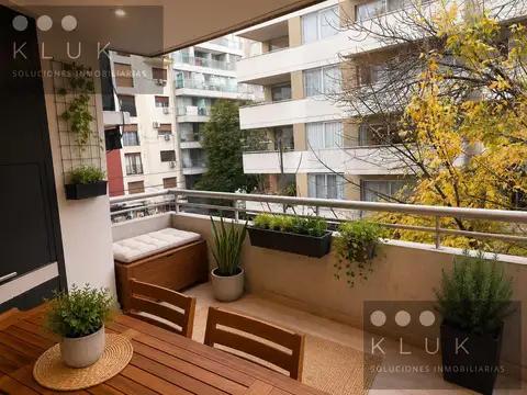 Departamento 4 ambientes c/ patio balcón terraza con parrilla