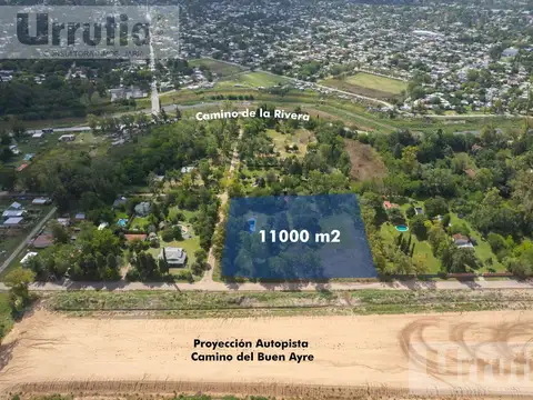 Quinta en venta sobre proyeccion Autopista Camino del Buen Ayre