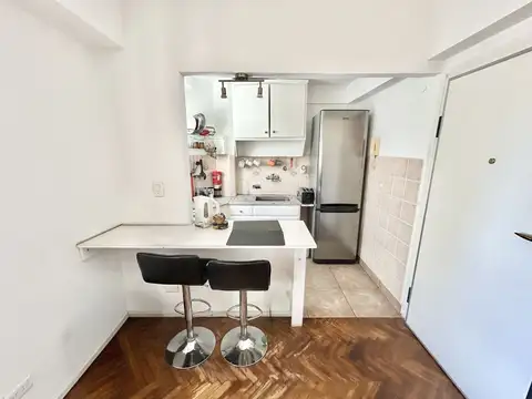 Departamento 2 ambientes con 1 baño