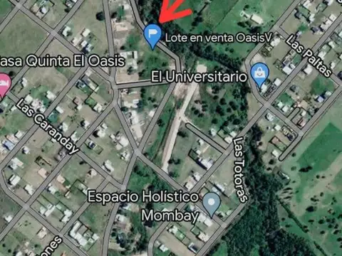 Terreno en Venta 15  mts Frente