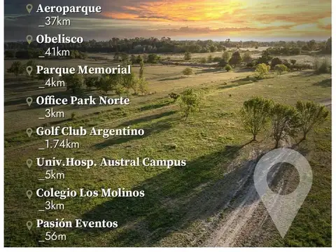 Terreno en Venta en Del Viso, USD 60.000