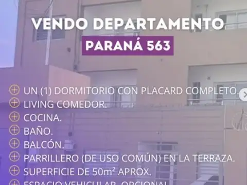 Vendo Departamentos de 1 Dormitorio Aptos Credito Hipotecari