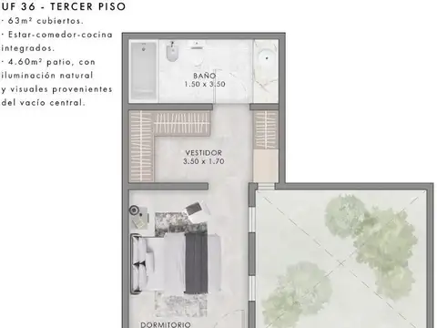 Departamento en Venta en San Antonio De Padua, USD 104.000