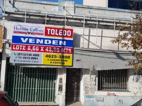 EXCELENTE TERRENO DE 377 M²