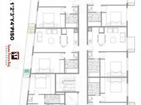 Departamento en Venta de 2 ambientes