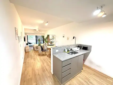 Departamento Monoambiente con 1 baño