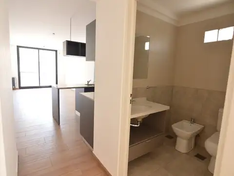 Departamento 2 ambientes con 1 baño