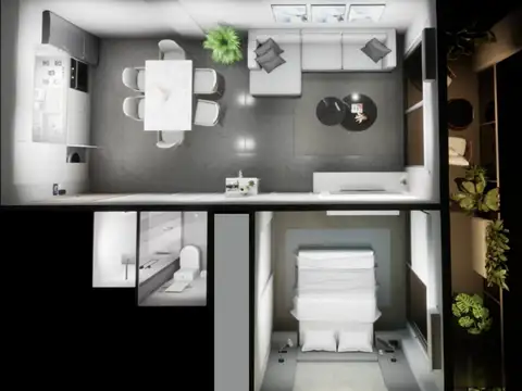 VENTA DEPTO 2 Amb EN POZO AV.ALBERDI 2700 FLORES