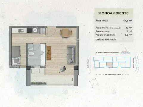 Venta apartamento Mansa Punta del Este