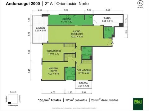Andonaegui 2000, Piso 2