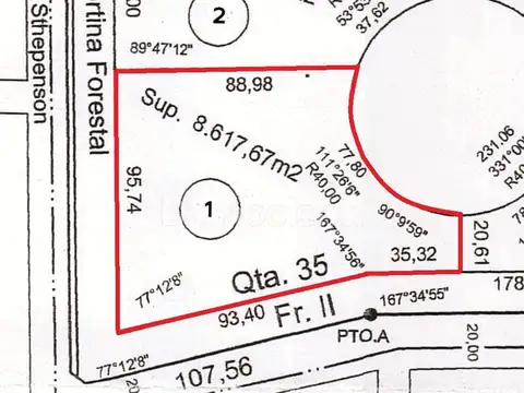 Terreno Fraccion uf01 en Venta, Parque industrial,  Moreno, G.B.A. Zona Oeste