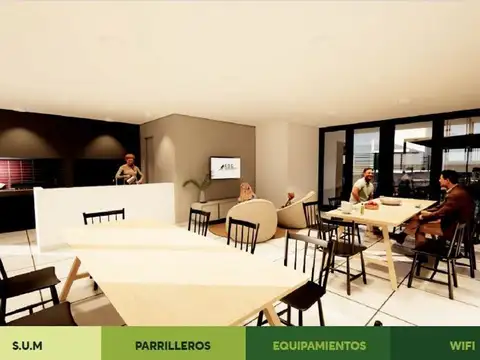 DEPARTAMENTO DE 1 DORMITORIO PREMIUM ZONA RIO