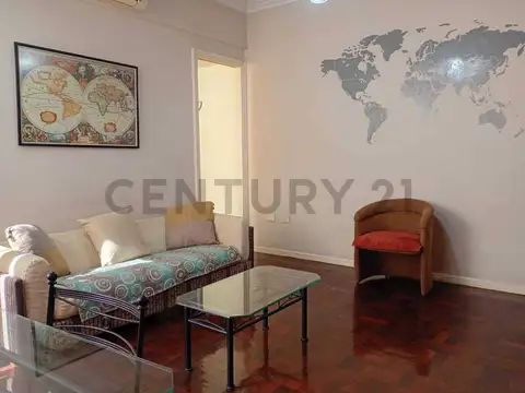 Departamento en alquiler de dos ambientes amoblado en Palermo Chico