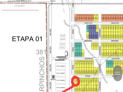 Terreno en Venta 30  mts Fondo