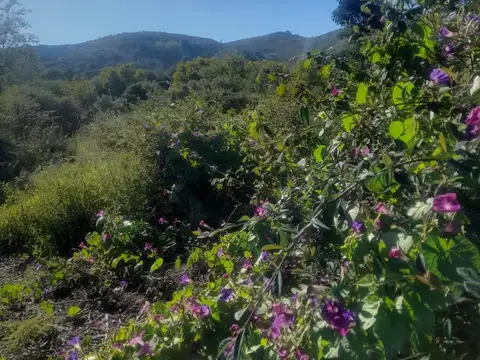 Venta lotes acceso frente al golf La Cumbre, vista a las sierras, escritura