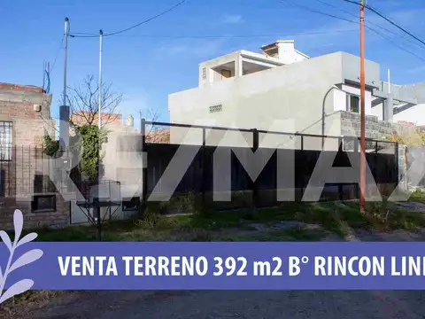 VENTA TERRENO 392 m2 B° RINCON LINDO I CIPOLLETTI