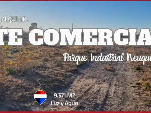 Alquiler lote comercial