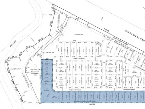 Terreno en Venta 40  mts Frente