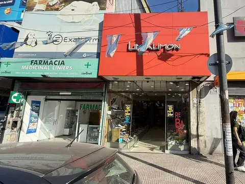 VENDE LOCAL COMERCIAL 275M2 LINIERS 