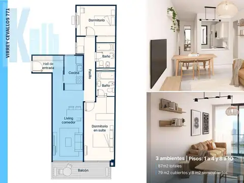 Departamento en Venta Apto profesional