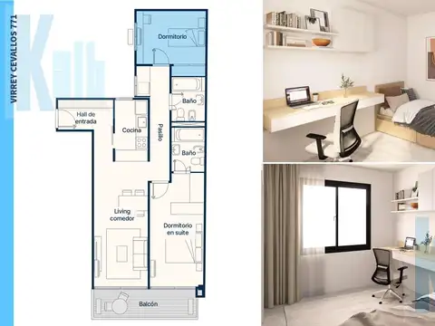 Departamento en Venta Apto profesional