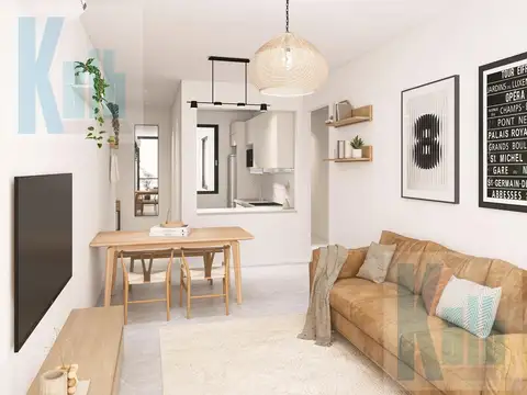 Amplio Departamento 3 ambientes con balcón al frente en venta. En construcción entrega 2026