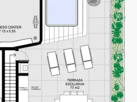 Departamento en Venta de 5 ambientes