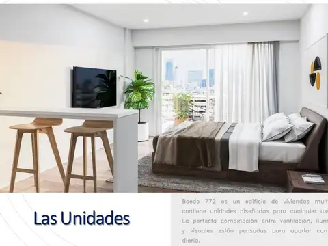 Departamento 2 ambientes con 1 baño