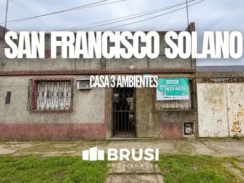 CASA EN VENTA EN SAN FRANCISCO SOLANO