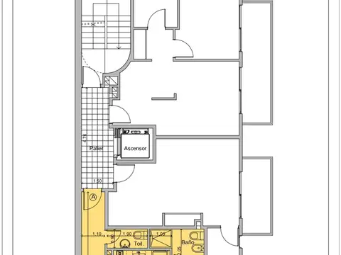 Departamento en Venta de Monoambiente