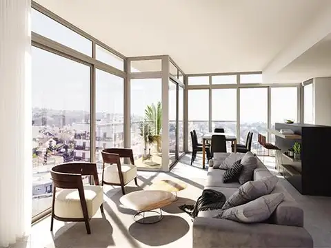 Departamento 2 ambientes con 1 baño