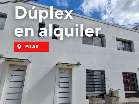 Alquiler de dúplex en la entrada de Pilar