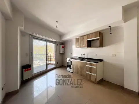 Departamento Monoambiente con 1 baño