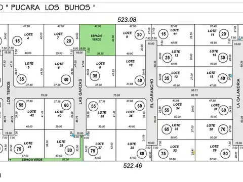 Barrio Privado Pucara Los Buhos - Lote 23 - Roldán