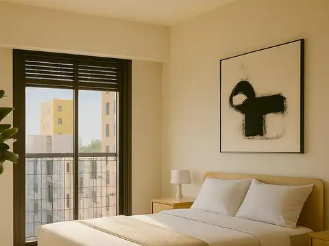 Departamento 2 ambientes con 1 baño