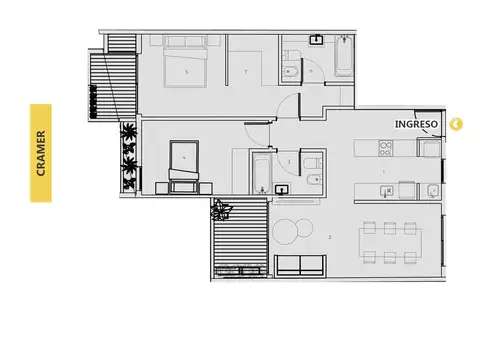 Venta departamento Belgrano R