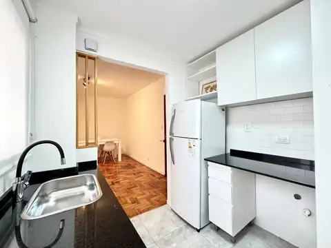 Departamento 2 ambientes con 1 baño