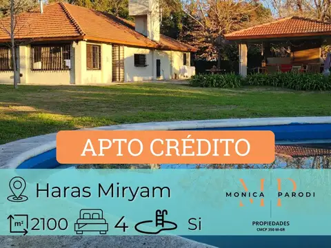 Casa en Venta - 160 m2. Haras Miryam, Villa Udaondo