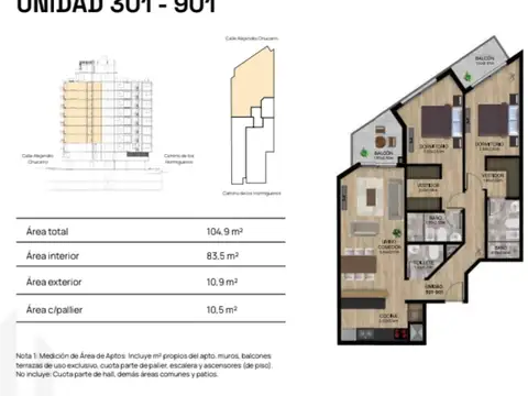 VENTA APARTAMENTO 2DORM 2B 1 TOILET POCITOS POZO