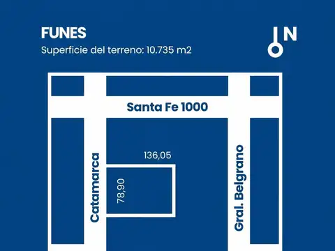 VENTA TERRENO EN FUNES CATAMARCA 1857 - PERMUTA