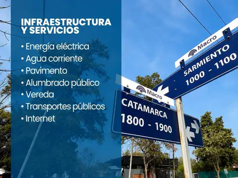 Terreno en Venta 78  mts Frente