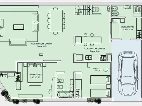 Casa en Venta de 3 dormitorios